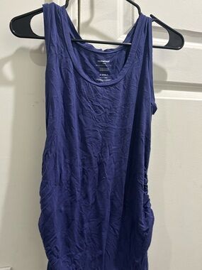 Motherhood Maternity blue Scoop Neck Tank Top